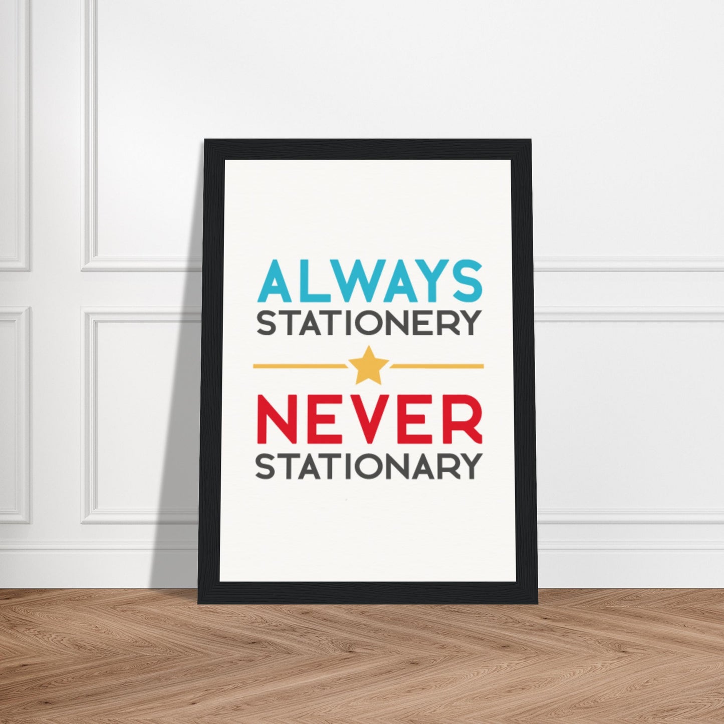 Museum-Quality Matte Paper Wooden Framed Poster