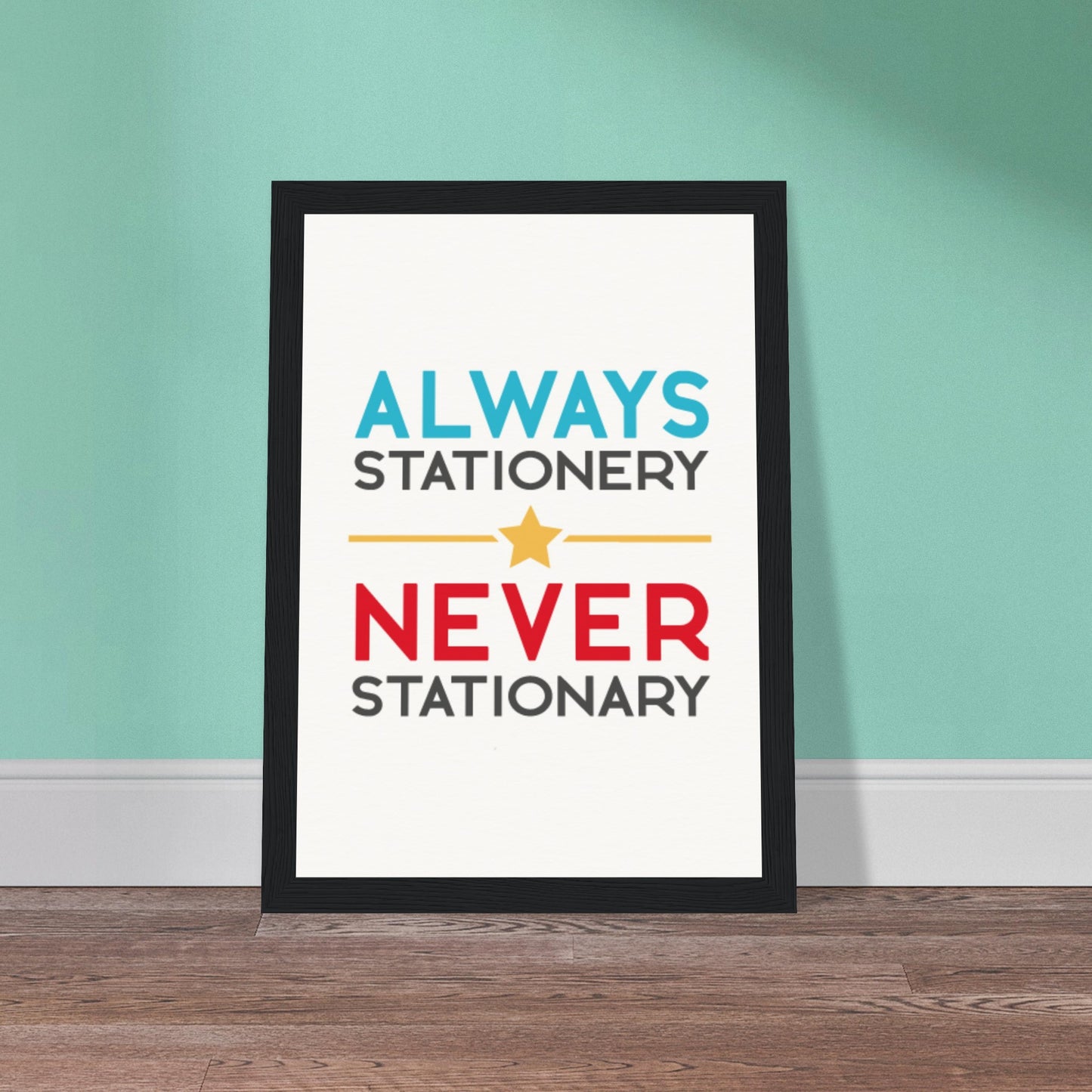 Museum-Quality Matte Paper Wooden Framed Poster