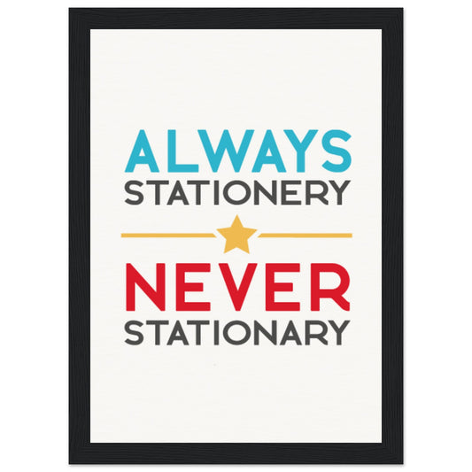 Museum-Quality Matte Paper Wooden Framed Poster